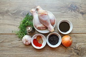 Курица в чайном маринаде в мультиварке