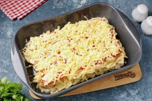 Куриные бёдра с картофелем по-французски