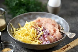 Куриные котлеты-маффины запечённые в духовке