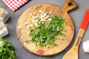 Куриный суп с сырными шариками и картофелем