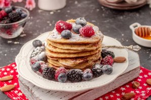 Миндальные панкейки Миндальные панкейки