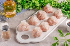 Мясные шарики в рисовой бумаге "Димсам"