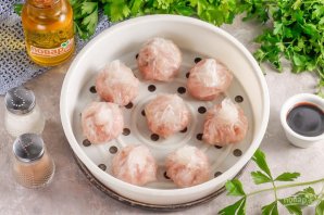 Мясные шарики в рисовой бумаге "Димсам"