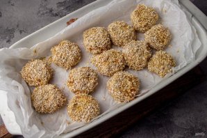 Наггетсы в духовке без масла Наггетсы в духовке без масла