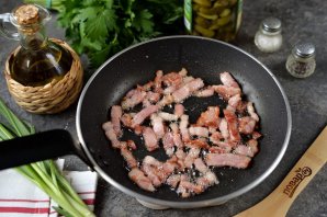 Немецкий картофельный салат с беконом Немецкий картофельный салат с беконом