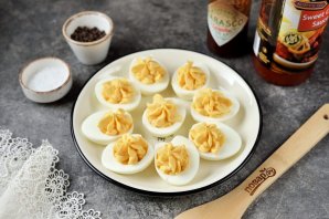 Острые пикантные яйца Острые пикантные яйца