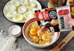 Острые пикантные яйца Острые пикантные яйца