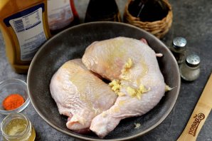 Пикантная курица с горчицей