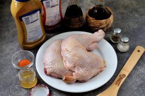 Пикантная курица с горчицей