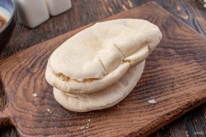 Пита с сыром и грибами Пита с сыром и грибами