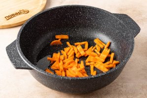 Плов из маша с шампиньонами