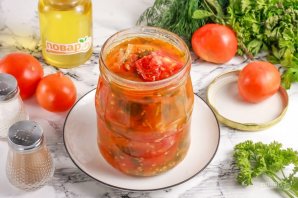 Помидоры "Тещин язык" на зиму