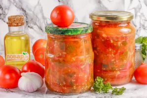 Помидоры "Тещин язык" на зиму