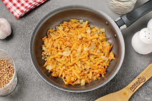 Рис с гречкой и курицей