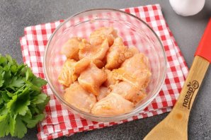 Сочное куриное филе в сметанном кляре