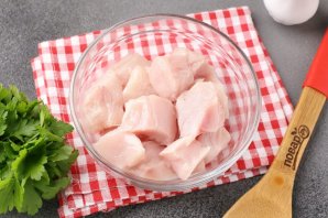 Сочное куриное филе в сметанном кляре