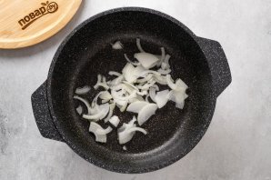 Соевая спаржа с грибами