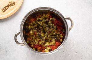 Суп "Овощная солянка"