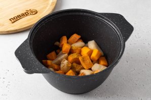 Суп-пюре с морковью и грушей