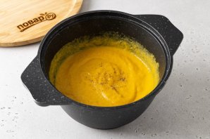 Суп-пюре с морковью и грушей