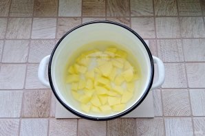 Суп "Солнечный" с пшенкой и кукурузой Суп "Солнечный" с пшенкой и кукурузой