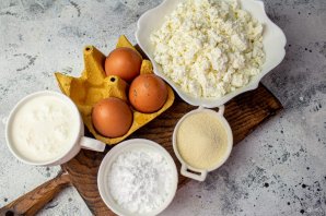 Творожная запеканка с йогуртом Творожная запеканка с йогуртом