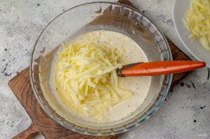 Запеканка из брокколи и цветной капусты с сыром