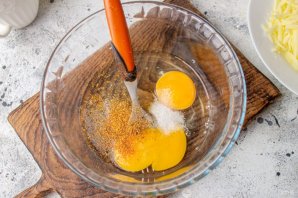 Запеканка из брокколи и цветной капусты с сыром