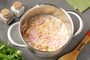 Запеканка "Сырые макароны"