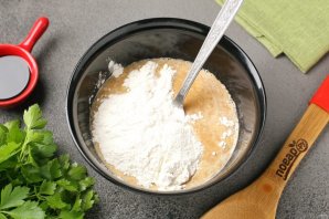 Жареные кабачки в кефирном кляре