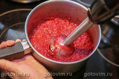 Желе из малины с крыжовником на агар-агаре Желе из малины с крыжовником на агар-агаре