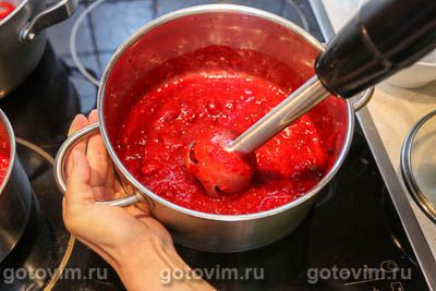 Желе из малины с крыжовником на агар-агаре Желе из малины с крыжовником на агар-агаре