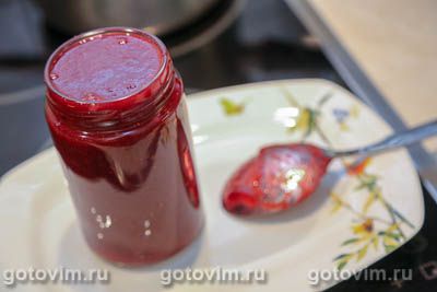 Желе из малины с крыжовником на агар-агаре Желе из малины с крыжовником на агар-агаре