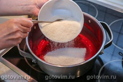 Желе из малины с крыжовником на агар-агаре Желе из малины с крыжовником на агар-агаре