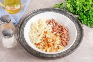 Баклажаны фаршированные консервированным тунцом