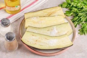 Баклажаны печеные на сковороде без масла