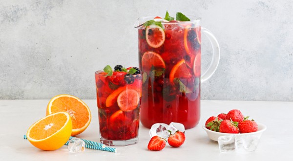 Безалкогольный пунш, пошаговый рецепт с фото Безалкогольный пунш, пошаговый рецепт с фото