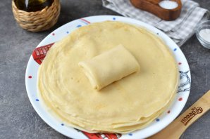 Блинчики с беконом Блинчики с беконом