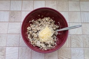 Блинные мешочки с курицей, грибами и сыром Блинные мешочки с курицей, грибами и сыром