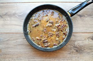 Булгур с куриными сердечками