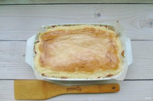 Детская запеканка из манки