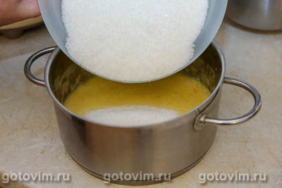 Джем из желтой сливы с апельсинами на агар-агаре Джем из желтой сливы с апельсинами на агар-агаре