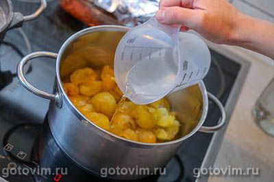 Джем из желтой сливы с апельсинами на агар-агаре Джем из желтой сливы с апельсинами на агар-агаре