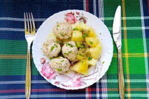 Фрикадельки с рисом "Про запас" Фрикадельки с рисом "Про запас"