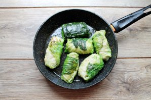 Голубцы с салатом "Айсберг"