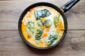 Голубцы с салатом "Айсберг"