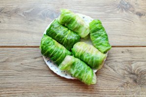 Голубцы с салатом "Айсберг"