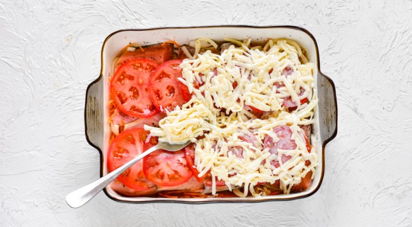 Горбуша с овощами в духовке, пошаговый рецепт с фото