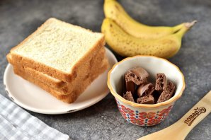 Горячие сэндвичи с шоколадом