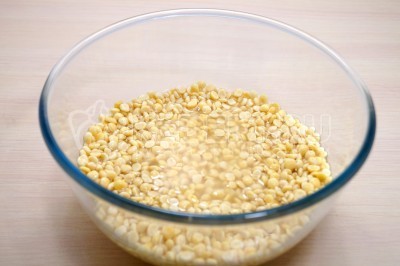 Гороховый суп-пюре с плавленым сыром